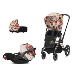 Cybex Trio ePriam Spring Blossom Light | Rose Gold