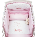 Picci Set Piumone 3pz per lettino Baby Bear Rosa