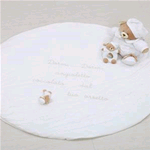 ROMAN BABY Coperta lettino pile cm. 110 x 153 TEDDY LOVE grigio