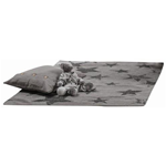 DILIBEST Tappeto con cuscino cm. 120 x 160 - GRIGIO