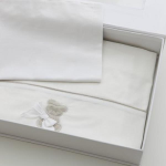 Nanan Set lenzuola per navicella neonato coccolo bianco