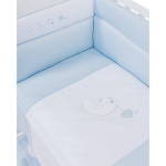 Picci Set Piumone 3pz per lettino Lila Azzurro