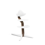 Stokke Nomi Sedia White Legno Noce