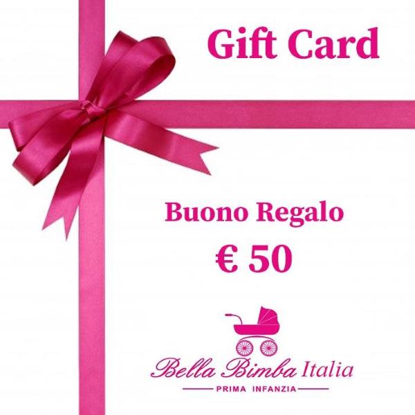 Buono Regalo Gift Card del valore di Euro 50