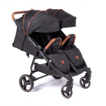 Coletto Passeggino doppio Enzo Twin Black