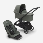 Bugaboo Duo Dragonfly Black Forest Green