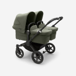 Bugaboo Donkey 5 Gemellare Black-Forest Green