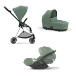 Cybex Trio Mios Leaf Green-Chrome Black con Cloud T