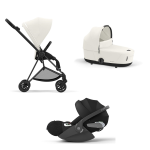 Cybex Trio Mios Off White con telaio Matt Black e Cloud T 