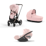 Cybex Trio Priam Peach Pink-Rosegold con Cloud T