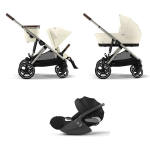 Cybex Trio Gazelle S TPE Seashell Beige con Cloud T