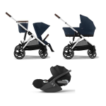 Cybex Trio Gazelle S SLV Ocean Blue con Cloud T