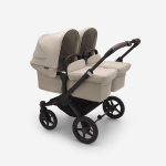 Bugaboo Donkey 5 Gemellare Black-Desert Taupe