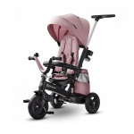 KinderKraft Passeggino Triciclo EasyTwist Mauvelous Pink
