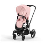 Cybex Passeggino Priam Peach Pink Telaio Chrome Black