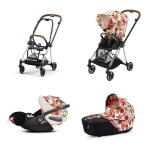 Cybex Trio Mios System 3 in 1 Spring Blossom Light | Chrome Brown