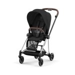 Cybex Passeggino Mios Sepia Black con telaio Chrome Brown