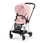 Cybex Passeggino Mios Peach Pink con telaio Chrome Black