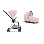 Cybex Duo Mios Peach Pink con telaio Chrome Brown