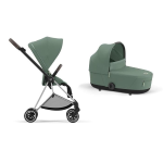 Cybex Duo Mios Leaf Green con telaio Chrome Brown