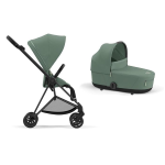 Cybex Duo Mios Leaf Green con telaio Matt Black