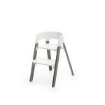 Stokke Steps Chair White Hazy Grey