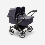 Bugaboo Duo Donkey 5 Gemellare Graphite-Stormy Blue