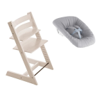 Stokke Tripp Trapp Sedia Whitewash con Newborn 