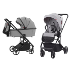 Passeggino Duo Alfa 2-in-1 Cloud Grey