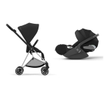 Cybex Travel System Mios Sepia Black-Chrome Black con Cloud T