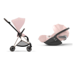Cybex Travel System Mios Peach Pink-Rosegold con Cloud T