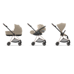 Cybex Trio Mios Cozy Beige-Rosegold con Cloud T