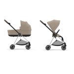 Cybex Passeggino e Navicella Mios Cozy Beige-Chrome Brown