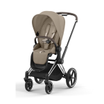 Cybex Passeggino Priam Cozy Beige con telaio chrome brown