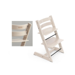 Stokke Tripp Trapp Sedia Whitewash con Incisione