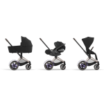 Cybex Trio ePriam Sepia Black-Rosegold con Cloud T