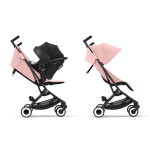 Cybex Travel System Libelle Blk Candy Pink con Cloud G