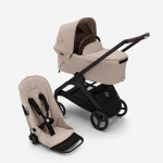 Bugaboo Duo Dragonfly Black-Desert Taupe