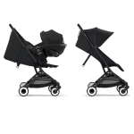 Cybex Travel System Orfeo Blk Magic Black e Cloud G