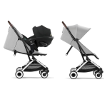 Cybex Travel System Orfeo SLV Fog Grey e Cloud G