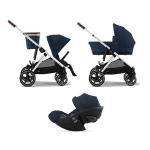 Cybex Trio Gazelle S SLV Ocean Blue con Cloud G