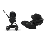 Cybex Travel System Eezy S Twist+2 BLK Magic Black e Cloud G