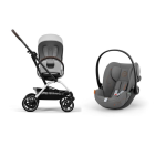 Cybex Travel System Eezy S Twist+2 Slv Fog Grey e Cloud G