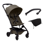Joolz Passeggino Aer+ Hazel Brown con bracciolo e Poggiagambe