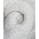 Roman Baby Cuscino Allattamento Bianco Orso Grigio