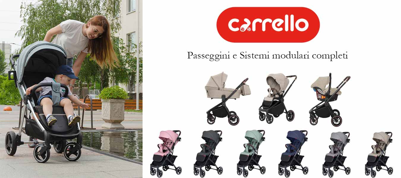 Carrello Strollers Sistemi Trio