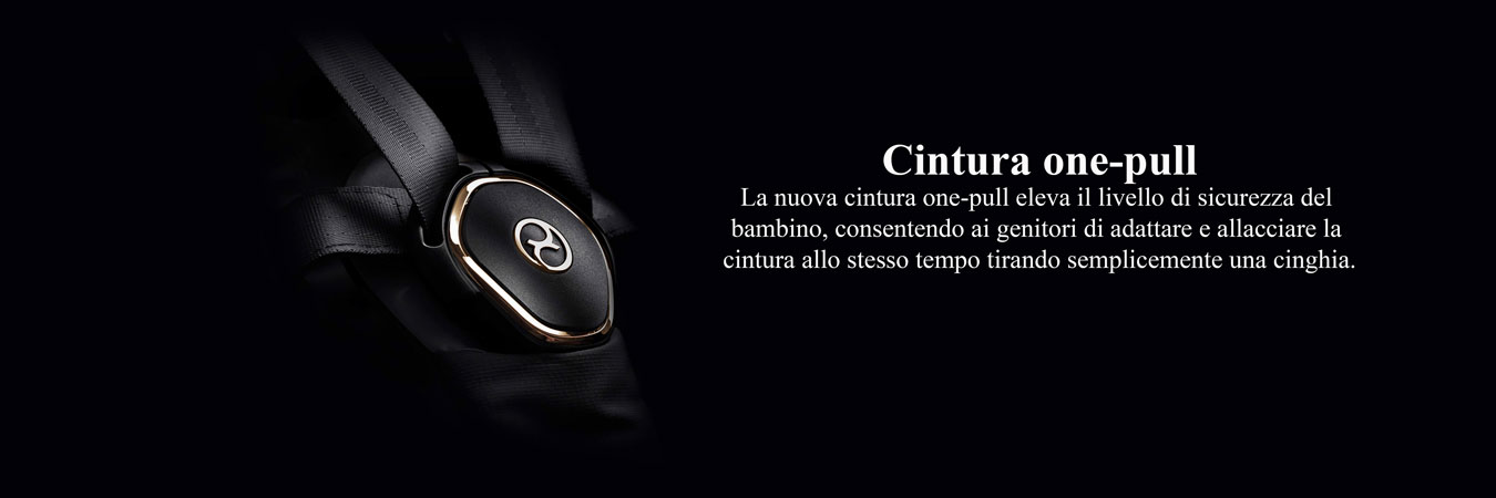 Cybex Priam la nuova cintura one-pull