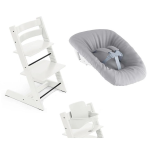Stokke Tripp Trapp White con Baby set e Newborn 