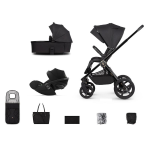 Venicci Trio Upline 2 All Black con Cloud G I-Size