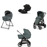 Trio Aptica System Quattro Emerald Green-Litio Black e Cloud G I-Size